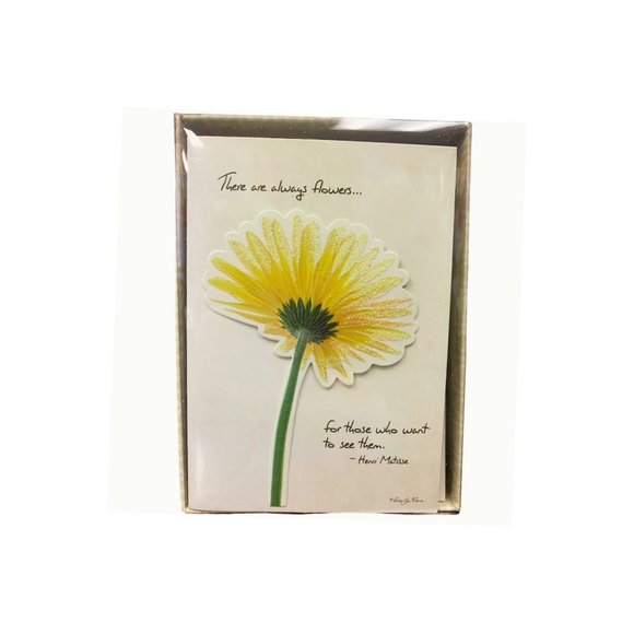 Sunflower Greeting Cards with Envelopes Box Set of 15 Blank Inside - Picture 3 of 5